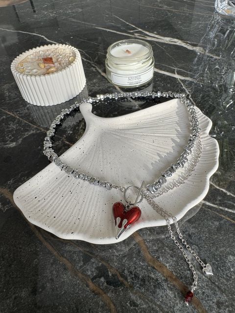 Колье МОДНОЕ СЕРДЦЕ