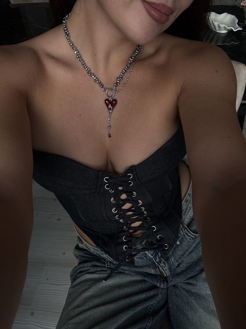 Колье МОДНОЕ СЕРДЦЕ
